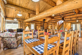 Less Than 1 Mi to Lake Granby Log Cabin with Fire Pit